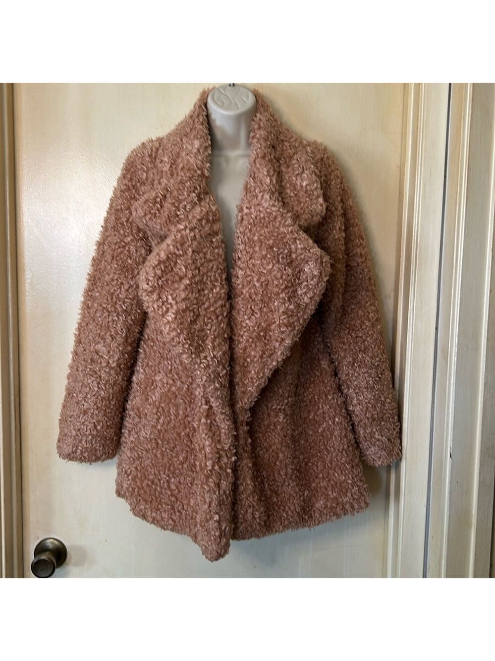 Audrey 3+1 | Faux Fur Teddy Coat size M